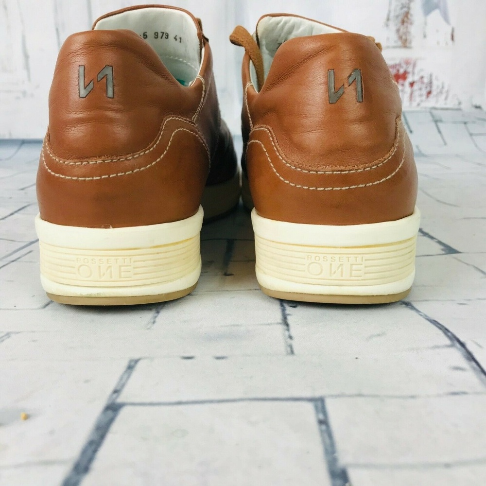 FRATELLI ROSSETTI ONE Mens Brown Leather Casual Ox - Picture 2 of 8